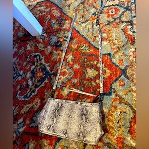 HOBO Snakeskin Pattern Crossbody Bag